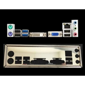 I/O MSI H81-P33、H81M-P33 PLUS、H81M PRO-VD Płyta główna Tylna przegroda IO - Zdjęcie 1 z 2
