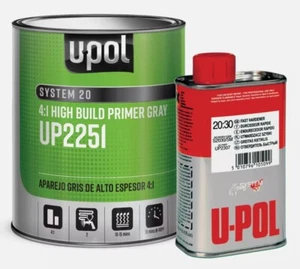 U-POL 2K Gray High-Build Urethane Primer 2251 + 2327 Standard kit (1L) - Picture 1 of 1
