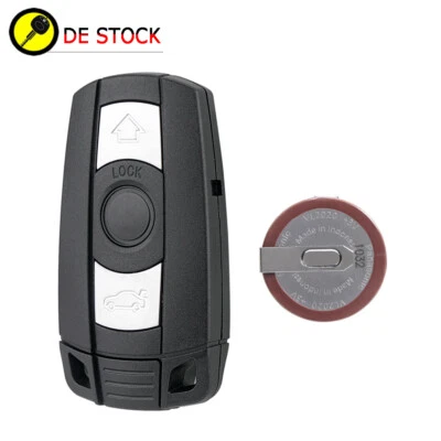 AUTO SCHLÜSSEL GEHÄUSE FÜR BMW 1 120 E81 E87 3 320 E90 E91 E92 5 BATTERIE VL2020