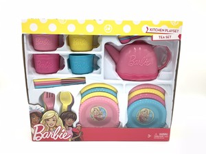 barbie kitchen playset tea set