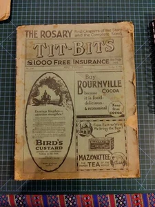 Tit Bits Vintage Magazine Newspaper June 12th 1926 Titbits - Picture 1 of 6
