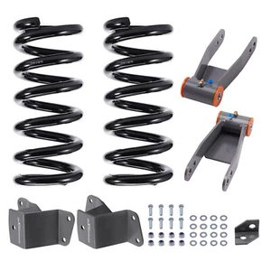2" / 4" Drop Lowering Kit For Chevrolet GMC C1500 Silverado Sierra 2WD V8 88-98 - Picture 1 of 12