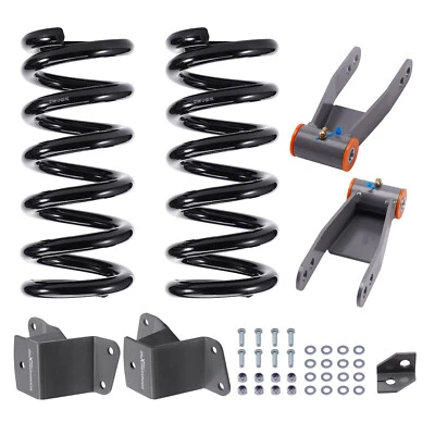 Kit de reducción de caída de 2"/4" para Chevrolet GMC C1500 Silverado Sierra 2x2 V8 88-98 Foto 1 de 4