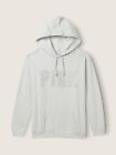 VICTORIAS SECRET PINK SHINE EVERYDAY LOUNGE PULLOVER HOODIE + CAMPUS PANT BLING
