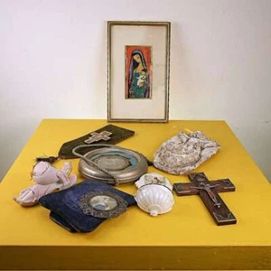 lotto di articoli religiosi vintage, 8 pezzi - Bild 1 von 7