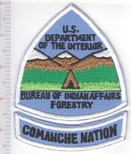 Bomberos Tribales Oklahoma Comanche Nation Hot Shots Oficina de Indios SIN ARANCEL - Imagen 1 de 1