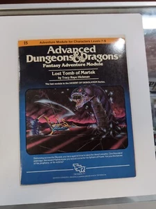 LOST TOMB OF MARTEK MODULE I5 TSR DUNGEONS & DRAGONS AD&D D&D tracy hickman '83 - Picture 1 of 13