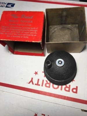 VTG Tru-Point Taper Lead Pencil Sharpener Drafting Pointer Patent BOX - Image 1 of 4