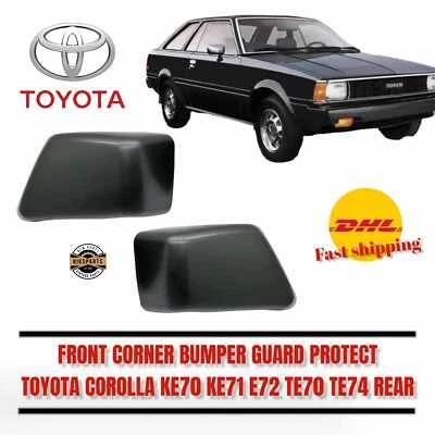 PROTECTOR PARACHOQUES TRASERO ESQUINA DELANTERA TOYOTA COROLLA KE70 KE71 E72 TE70 T375 Foto 1 de 4