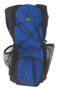 Tike Tech Blue Cycling Bag Sports Series Adjustable Straps Zip Closure - Picture 1 of 5