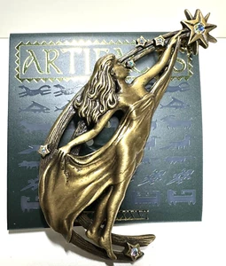 Lanzador de Estrellas Místico 1986 Tono Dorado JJ De Colección Nuevo de Lote Antiguo - Imagen 1 de 3