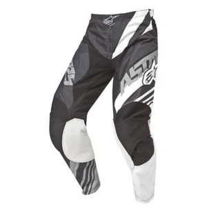 Alpinestars Racer Supermatic Hose schwarz/weiss Offroad Moto Cross Supermoto - Bild 1 von 2