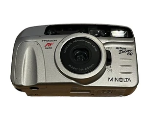MINOLTA Freedom Action Zoom 60 Film Camera Aspherical Lens 35-60mm. Untested - Picture 1 of 5