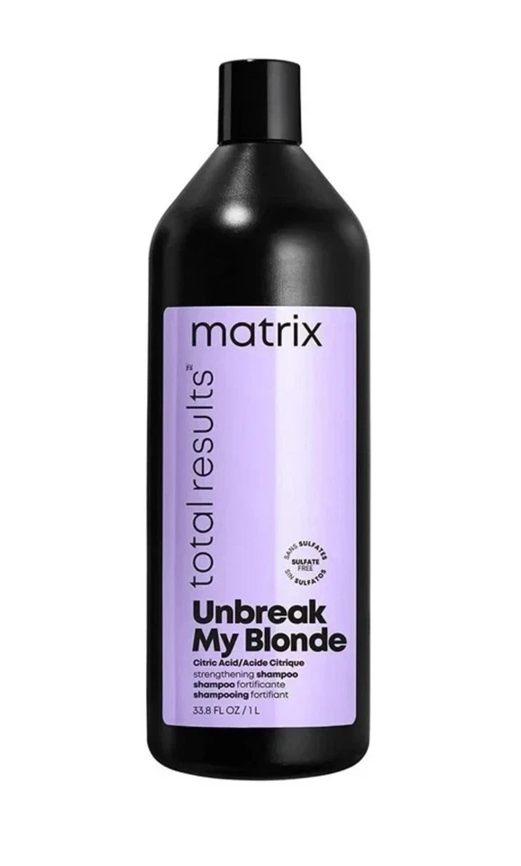 MATRIX TOTAL RESULTS UNBREAK MY BLONDE STRENGTHENING SHAMPOO CITRIC ACID 33.8 OZ - Image 1 of 1