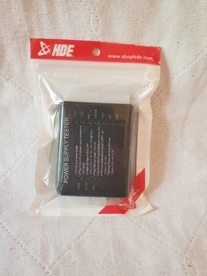 HDD Power Supply Tester with 24 Pin, SATA & Molex HDD Connectors for PC - Image 1 of 4