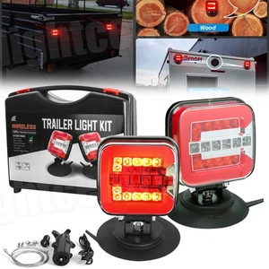 Luces traseras magnéticas inalámbricas para remolque, kit de luces inalámbricas para remolque - Imagen 1 de 11