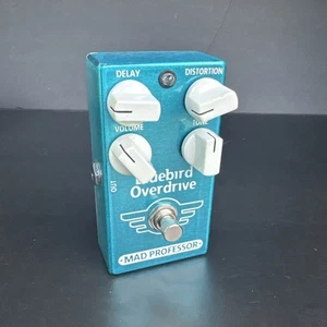 Mad Professor Bluebird Overdrive Delay Combo Pedal with Box Near Mint JAPAN - Picture 1 of 20