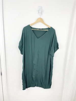 Vestido feminino Madewell XXL verde manga curta 2XL - Imagem 1 de 4