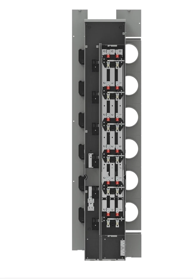 Siemens WMN62125J 125 Amp 3 fases 4 cables 6 posiciones anillo medidor pila (NUEVO) Foto 1 de 4