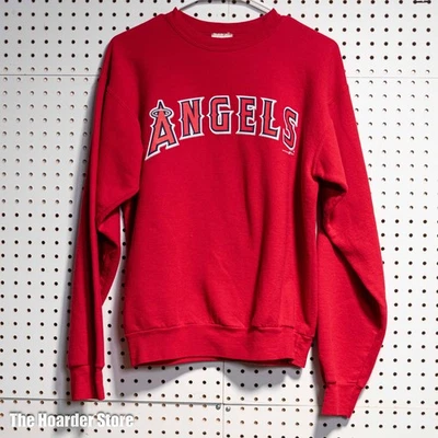 MLB Anaheim Angels Pullover Crewneck Sweatshirt Size Medium - Image 1 of 2
