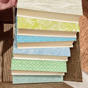 12 Readers Digest Condensed Books Colorful Patterns Vintage Home Decor CD - Picture 1 of 7