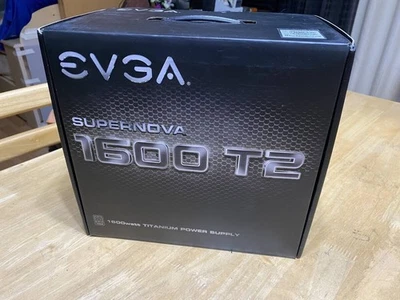 EVGA SuperNOVA 1600 T2 80+ 1600W TITANIUM Power Supply 220-T2-1600-X2  - Image 1 of 4