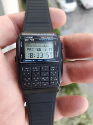 Vintage CASIO DBX-102 Japan made Calculator Multi function Watch - Image 1 of 4