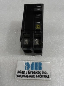 QOB2100 SQD 2POLE 100A 240V NEW - Picture 1 of 6
