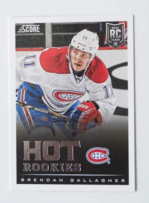 Brendan Gallagher 2013-14 Score Hot Rookies  #624 RC - Image 1 of 1