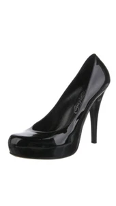Alejandro Ingelmo Black Patent Leather Platform Pump Size EU40/US9 - Picture 1 of 4