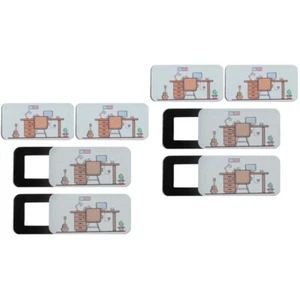 2 szt. Privacy Cover Set Laptop Kamera Folia maskująca Osłona kamery telefonu - Zdjęcie 1 z 12
