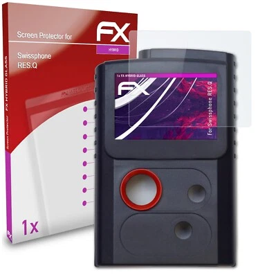 atFoliX Película Vidrio para Swissphone RES.Q 9H Armadura protectora - image 1 of 4
