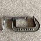 Vintage Craftsman No. 66675 5" C Clamp - Malleable. Made in USA. **PLS READ!