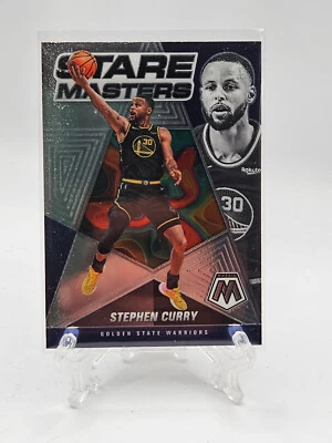 Stephen Curry - 2021-22 Mosaic Stare Masters Insert Card - Image 1 of 2