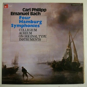 LP vinyl C P E BACH four hambourg symphonies , collegium aureum - Imagen 1 de 2