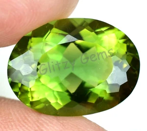 Natürlich Zweifarbig ( Gelb & Grün) Turmalin 11.80 CT Oval Zertifiziert - Bild 1 von 7