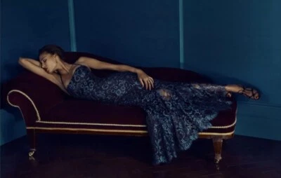 VESTIDO Y CALZONCILLO AGENTE PROVOCATEUR SOIREE "MEI" EN AP 2 - REINO UNIDO 8/10, PRECIO DE VENTA SUGERIDO POR EL FABRICANTE £3250+ ¡NUEVO CON ETIQUETAS! Foto 1 de 4