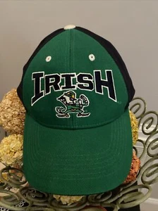 Captivating Headgear Silver Series Notre Dame Fighting Irish Adjustable Hat/Cap - Picture 1 of 4