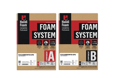 Handi-Foam 1200 BF Closed Cell Spray Foam Insulation Kit (2 Kits - 1 Gun/Hose)