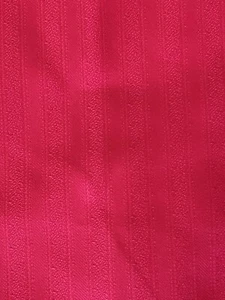 2 Curtain Panels Barbie Hot Pink Striped Rod pocket 83” X 42” QUALITY - Picture 1 of 7