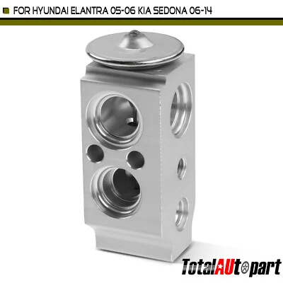 Nueva válvula de expansión de aire acondicionado para Hyundai Elantra 2005-2006 Entourage Kia Sedona delantera Foto 1 de 4