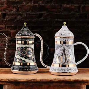 Copper Olive Oil Dispenser Cruet, Copper Oil Bottle, Container for Olive Oii - Picture 1 of 11