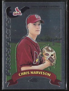 2002  Topps Traded & Rookies #T204 Chris Narveson     RC