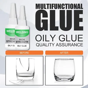 30/50g Welding High-Strength Oily Glue- Uniglue Universal NEW Glue Super I3B1 - Picture 1 of 14