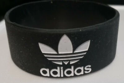 *NUEVO* ADIDAS (pulsera de goma de silicona estilo brazalete pulsera) - Vendedor de EE. UU. Foto 1 de 2