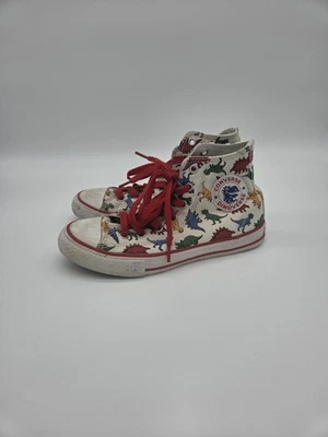 Converse All Star Chuck Taylor Dinoverse Print Size 2 YOUTH - Image 1 of 4