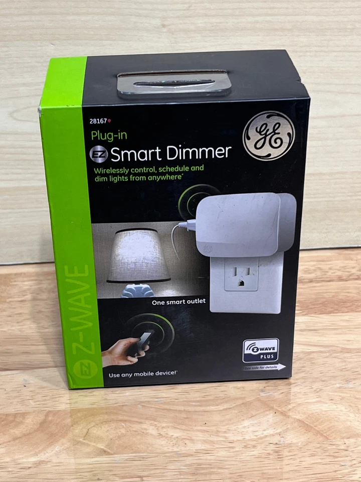GE Enbrighten Z-Wave Plus Smart Outlet Dimmer - White - Image 1 of 1