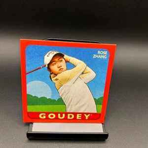 2025 Upper Deck Goodwin Champions #G-27 Rose Zhang Red Goudey “1 of 1933” - Picture 1 of 2