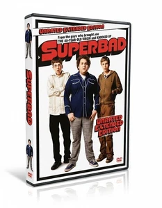 Superbad DVD (2007) Unrated Extended Edition Cult Comedy Jonah Hill Seth Rogen - Foto 1 di 3