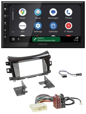 Kenwood DAB Bluetooth USB MP3 2DIN Autoradio für Nissan Navarra D231 2016-2022 R - Bild 1 von 4